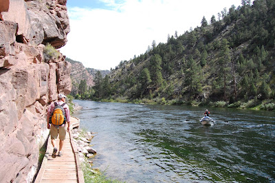 Hiking through Utah's Flaming Gorge