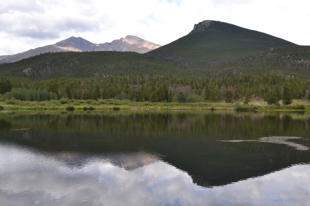 Lily Lake and Longs Peak