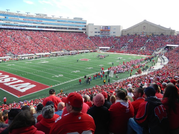 Wisconsin Minnesota Football Madison Camp Randall Stadium