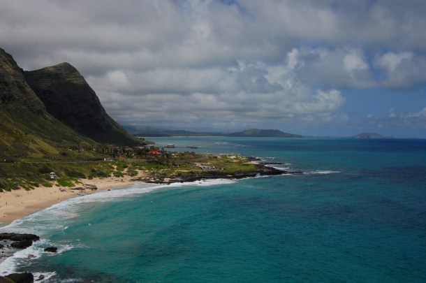 Hawaii Oahu Coastline from Makapuu