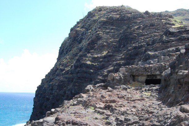 Makapuu Oahu Hawaii World War II Gun