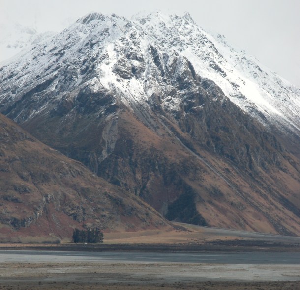 Helms Deep was placed at the base of the mountains near Mt. Sunday