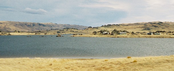 The Uruk-hai set this fishing village ablaze near Alexandra in The Lord of the Rings