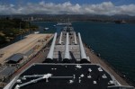 Oahu Hawaii Pearl Harbor from the the USS&nbsp;Missouri