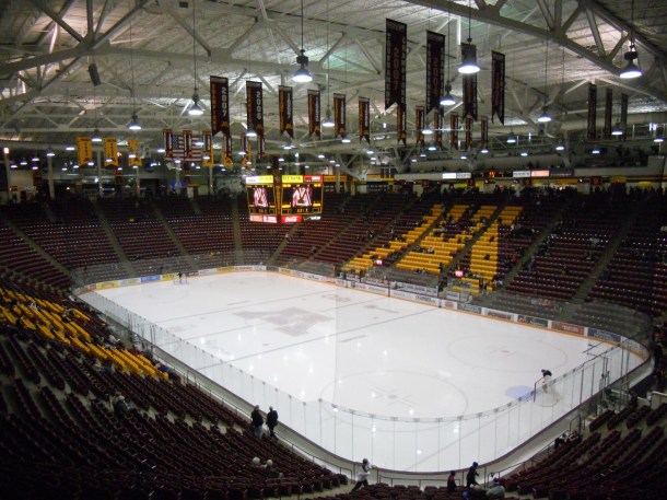 University of Minnesota Empty Mariucci Arena