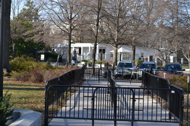 White House Tour Entrance Checkpoint