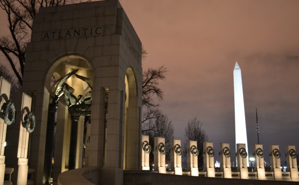 The Washington Monument from the World War II Memorial