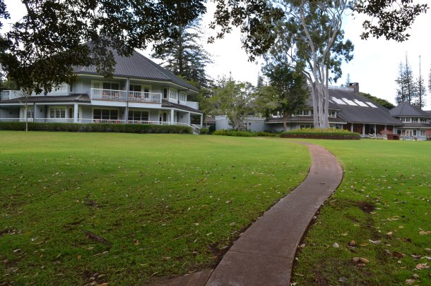 Four Seaons Koele Lodge Back Exterior Lanai Hawaii