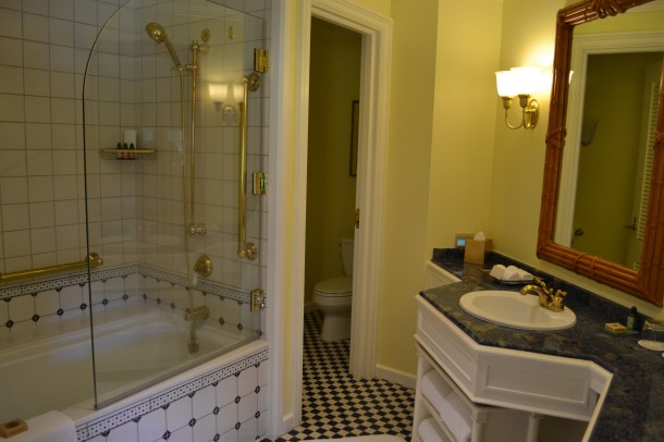 Four Seasons Koele Lodge Bathroom Lanai Hawaii