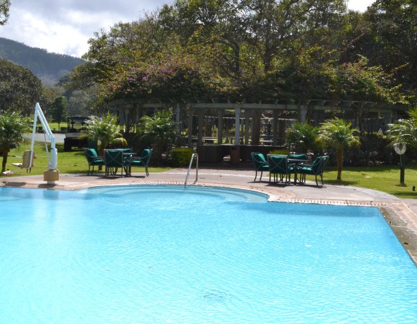 Four Seasons Koele Lodge Pool Lanai Hawaii