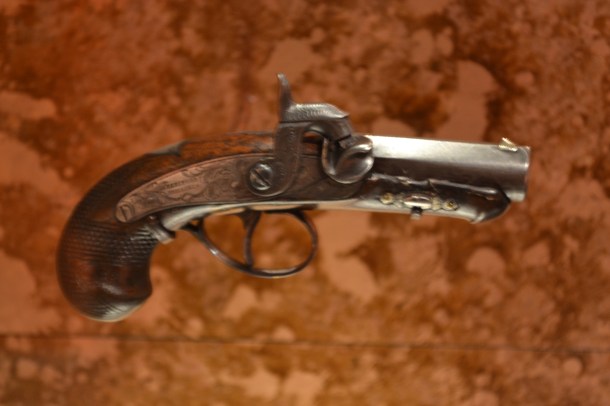 The gun used to assassinated President Lincoln