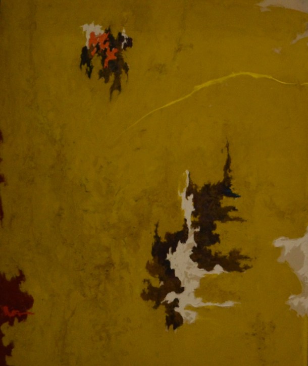 A painting by Clyfford Still