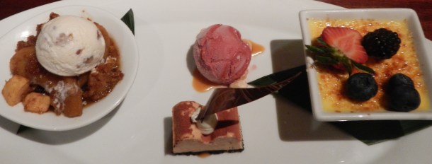 One dessert after another at One Forty