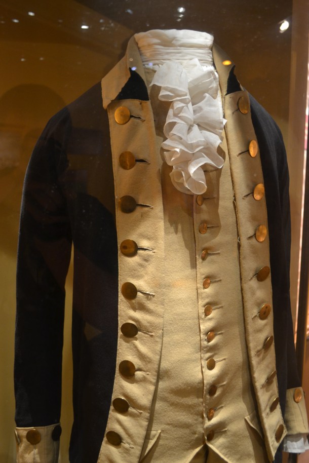 George Washington's uniform during the Revolutionary War
