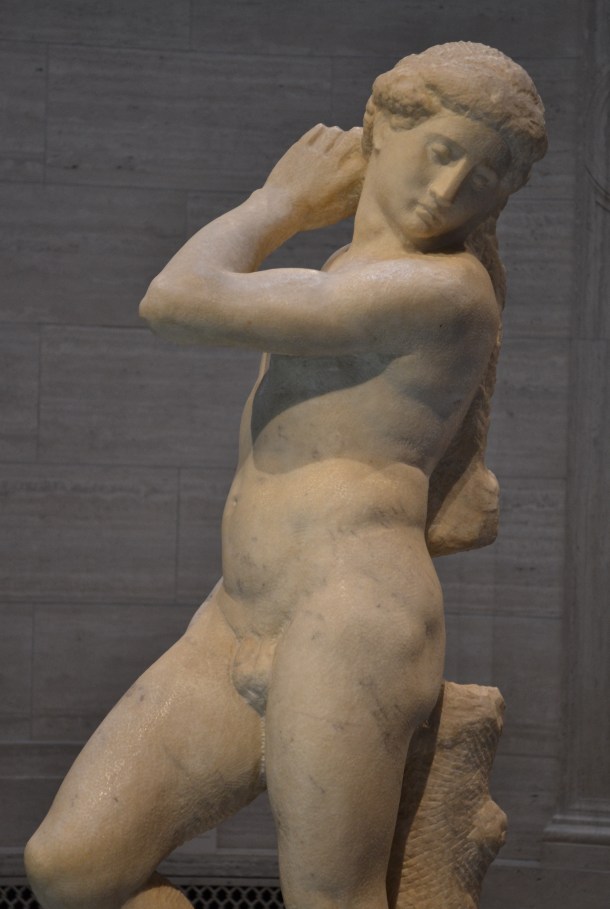 Michelangelo's David-Apollo was on loan