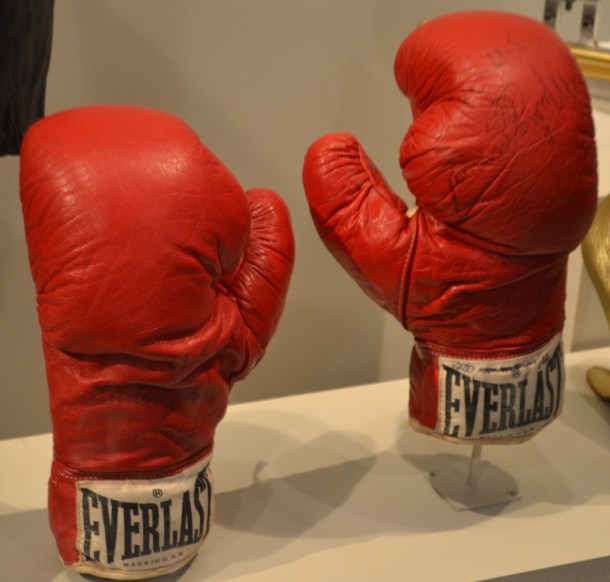 Muhammad Ali's boxing gloves