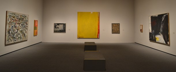 Clyfford Still in the East Building Concourse