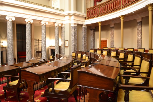 Inside the U.S. Capitol's Old Senate Chambers