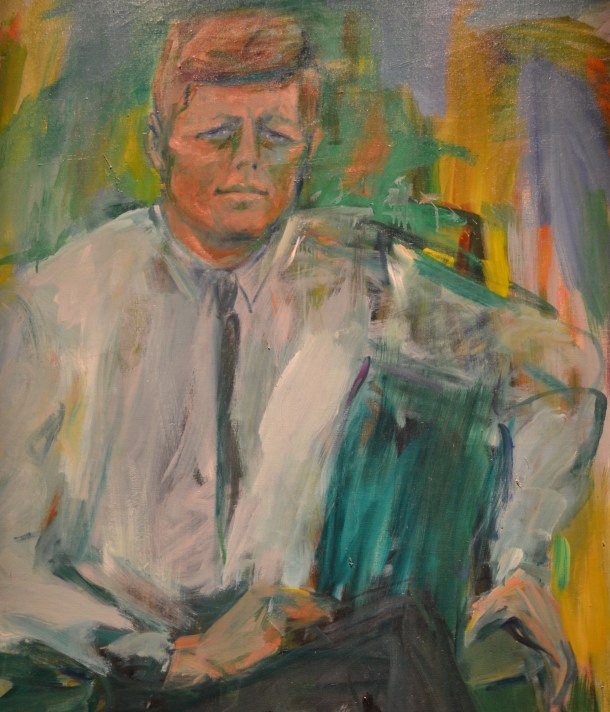 President John F. Kennedy's portrait