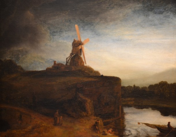 Rembrandt's The Mill, 1645, is in Gallery 48