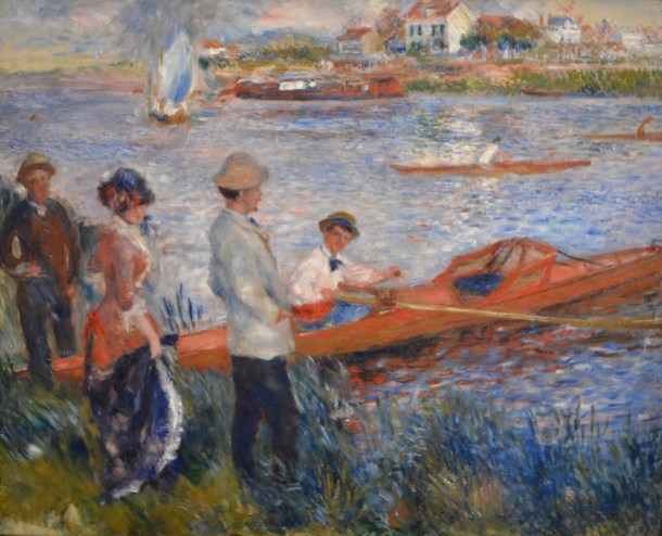 Renoir's Oarsman at Chatou, 1879