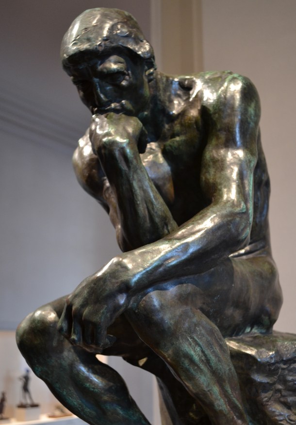 Rodin's The Thinker, 1840