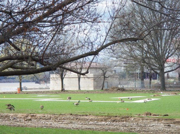 Point State Park and Fort Duquesne's tracery