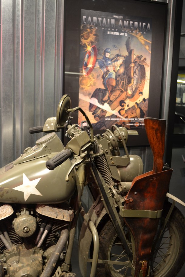 Captain America's movie motorcycle