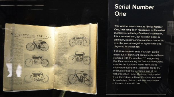 The Serial Number One display