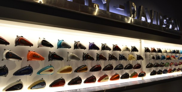 Harley-Davidson tank art