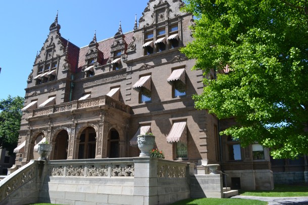 The historic Pabst Mansion