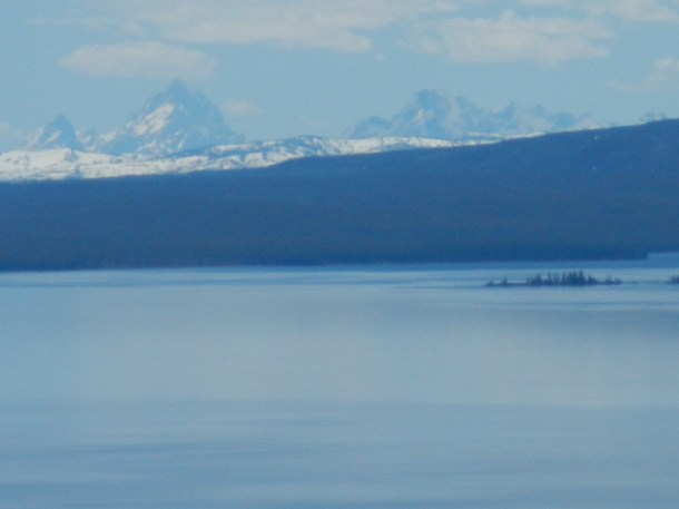 The Tetons and Yellowstone Lake