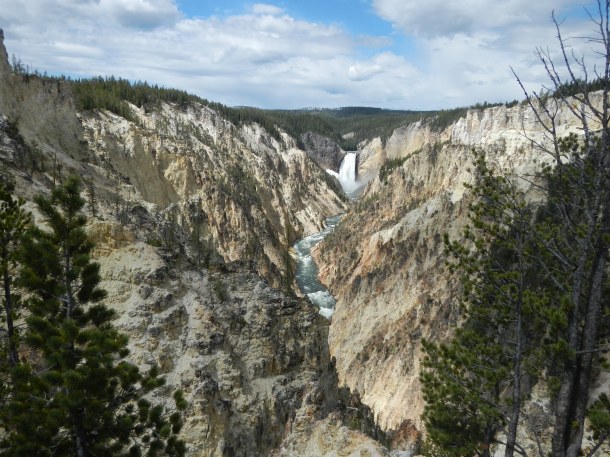The Lower Falls and the Grand Canyon of the Yellowstone