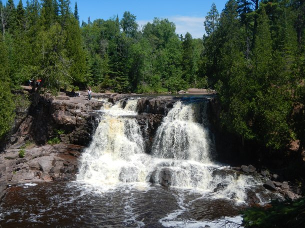 The nearby Upper Falls