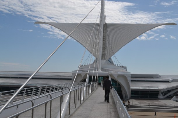 The Milwaukee Art Museum's sails