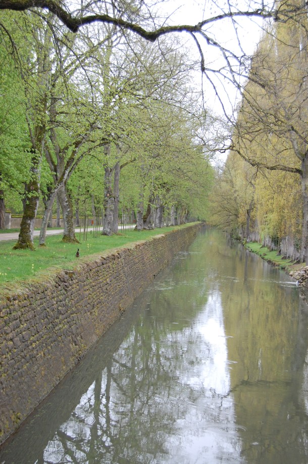 A canal near the Chateau de Chenonceau