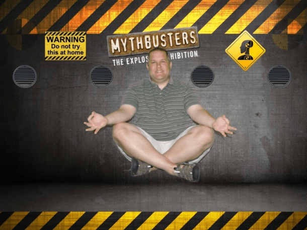 Yes, that's me floating. How'd I do it?