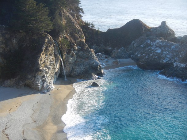 The McWay Falls in the state park