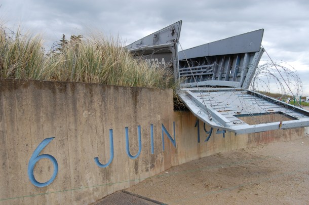 Arriving at Utah Beach