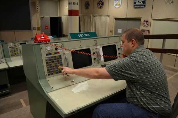 Punching buttons I probably shouldn't be touching