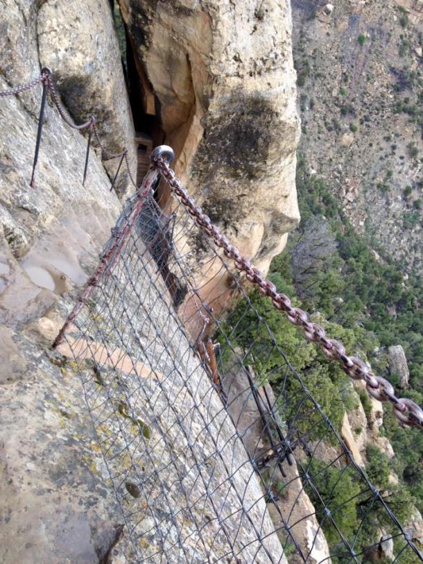 Mesa Verde Balcony House railing