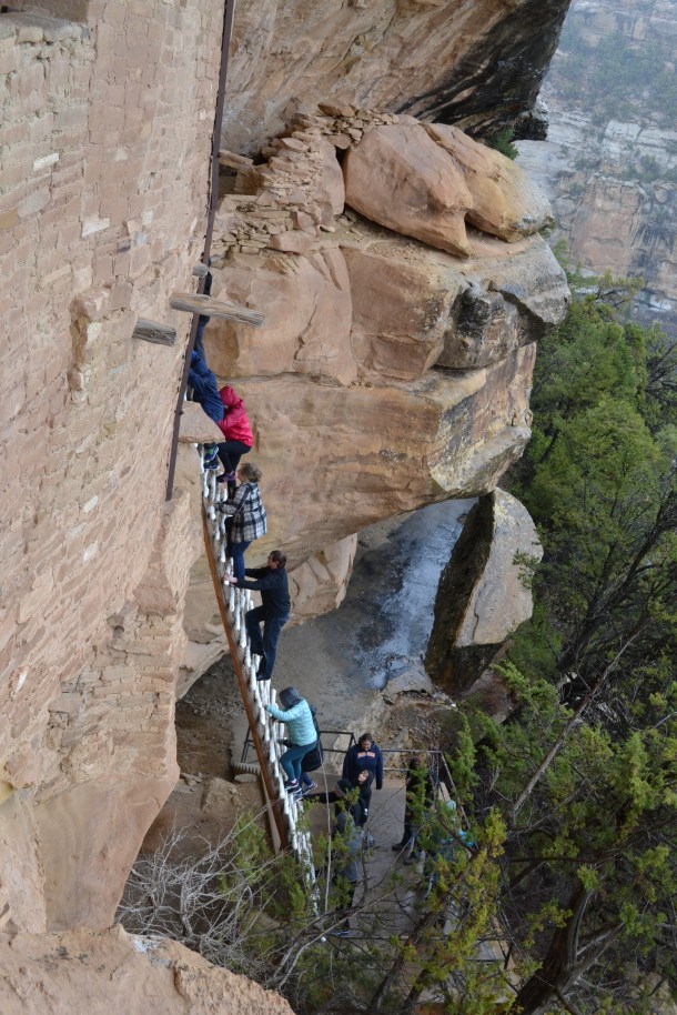 Mesa Verde Balcony House Ladder